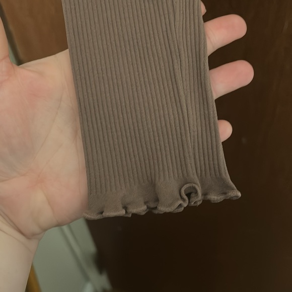 NWOT Free People Easy To Love Seamless Long Sleeve - Picture 5 of 8